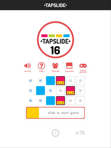 【免費遊戲App】Tapslide - The Indie Game of Patterns and Squares-APP點子