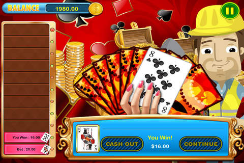 $$$ Hit it and Win Big Money High-Low Casino Games - Play Cash Jackpot Cards (Hi-Lo) Bonanza Free screenshot 4