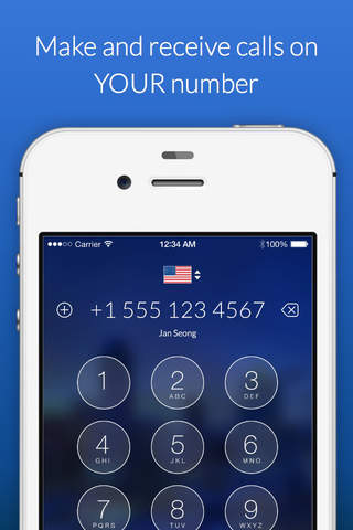 YouRoam: Calls & Texts Using YOUR Phone Number screenshot 2