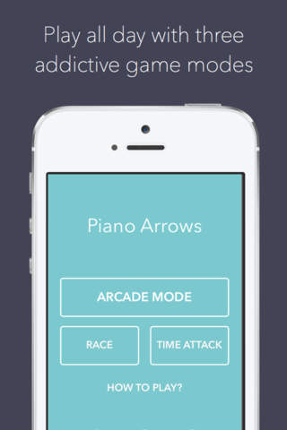 Piano Arrows - Swipe to play musical notes screenshot 2