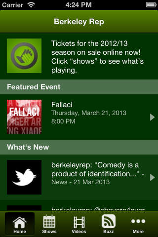 Berkeley Repertory Theatre screenshot 2