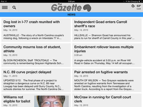 【免費新聞App】Galax Gazette-APP點子