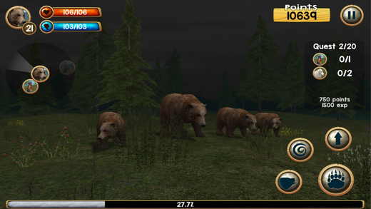 【免費遊戲App】Wild Bear Pro Simulator 3D-APP點子