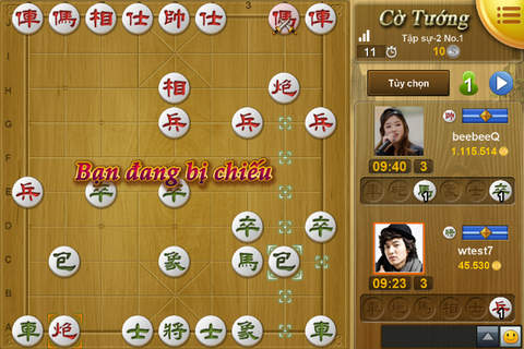 Ongame Cờ Tướng (game cờ) screenshot 3