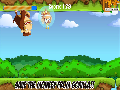 【免費遊戲App】Monkey Hero Run - Jump and Attack in the Amazing Jungle Safari-APP點子