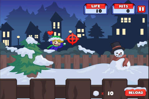Snowball Fight Fun screenshot 2
