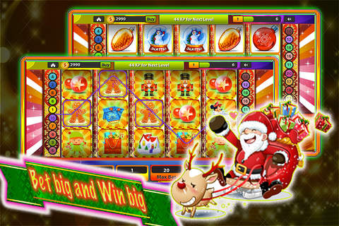 Happy Merry Christmas Casino Slots-Play Slots Game Free screenshot 2