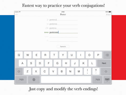 【免費教育App】French Verb Conjugation - Maître de Conjugaison-APP點子