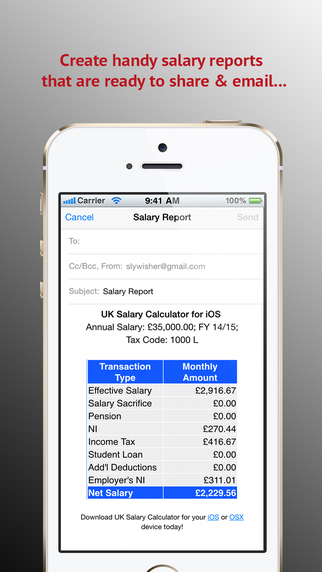 【免費財經App】UK Salary Calculator for iOS-APP點子