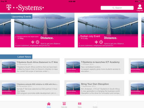 T-Systems SA Events screenshot 3