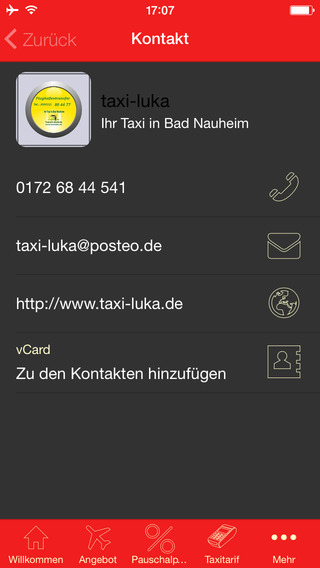 【免費商業App】Taxi Bad Nauheim-APP點子