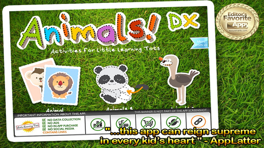 Learning Tots Animals DX for iPhone