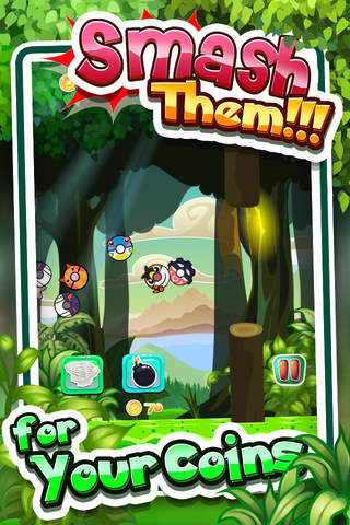 Flappy and Dash Poke Monster Ball Smash : “Flying Adventure Bomb Original Edition” screenshot 2