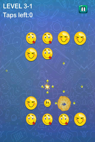 Splash the Emoji Face - Emoticon Tap Splat screenshot 2