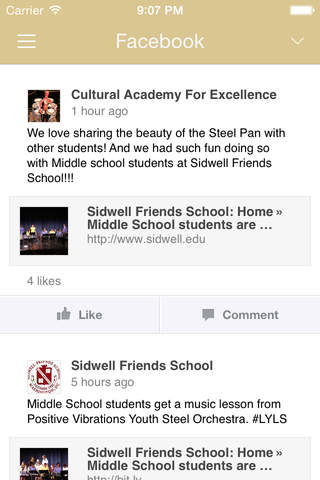 Sidwell Friends School Alumni screenshot 3