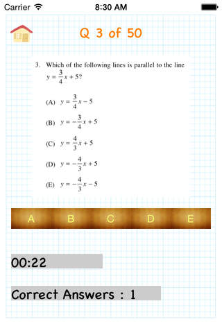 SAT Math II Practical Test Free Edition screenshot 2