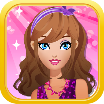 `Awesome Fashion Girl Dress Up - Beauty Salon Spa Free LOGO-APP點子