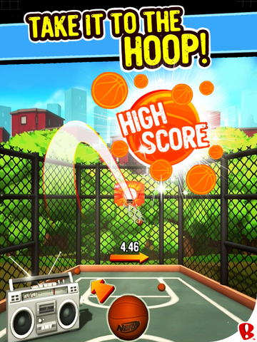 【免費遊戲App】Nerf Hoops-APP點子