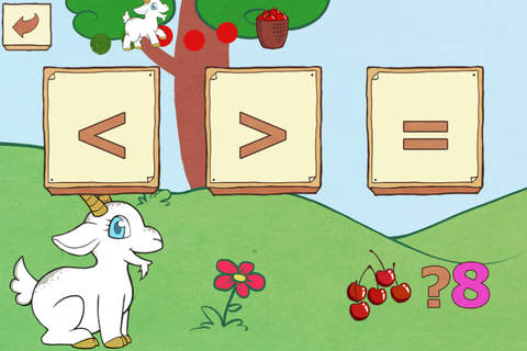 Wise Goat Numbers - math and counting for preschool & kindergarten screenshot 3