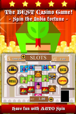 AAA Clash of Indian Slots PRO - Spin the India epic wheel to crush the king price screenshot 2