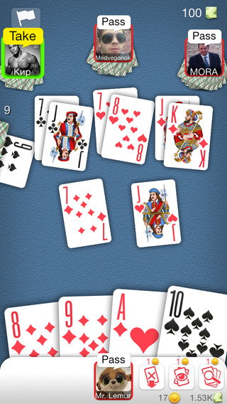 Durak Online card game