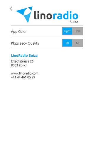 LinoRadio Suiza screenshot 2