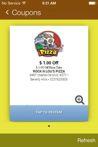 Rock N Lou's Pizza screenshot 3
