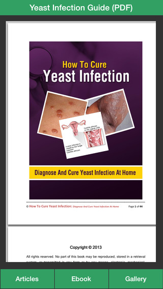 【免費醫療App】Yeast Infection Guide - The Guide To Cure Yeast Infection Symptoms At Home!-APP點子