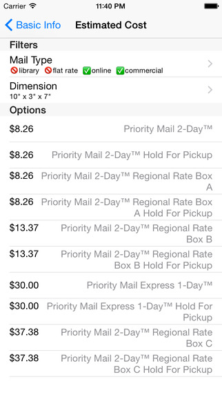 【免費生產應用App】Shipping Cost - The Best Postage Calculator-APP點子