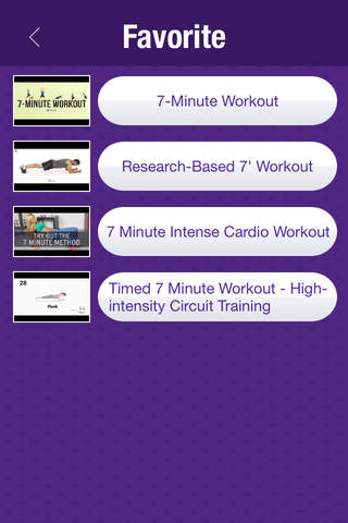 Free 7 Minute Workout screenshot 2