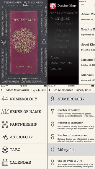 【免費生活App】Destiny Map-Numerology Astrology Taro-APP點子