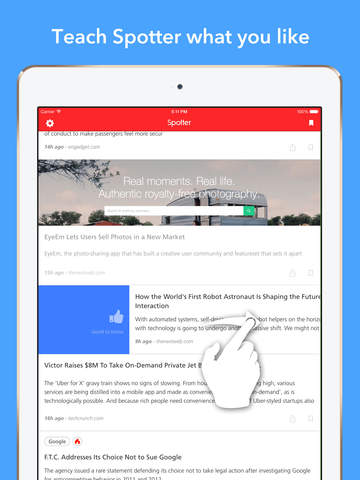 【免費新聞App】Spotter - Business news, personalized-APP點子