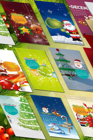 Christmas Wallpapers with Calendar - Christmas Countdown on your Lock Screen! screenshot 3