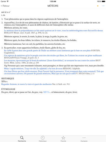 免費下載教育APP|Littré - Dictionnaire historique de la langue française app開箱文|APP開箱王