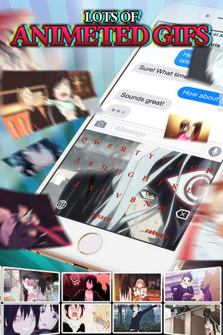 KeyCCMGifs – Manga & Anime Cartoon : Gifs , Animated Stickers and Emoji For Noragami screenshot 2