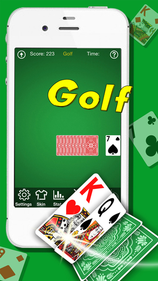 Golf Solitaire.