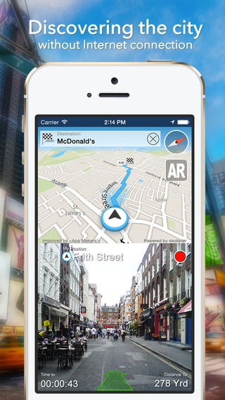 Buenos Aires Offline Map + City Guide Navigator Attractions and Transports