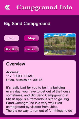 Mississippi Campgrounds Guide screenshot 3