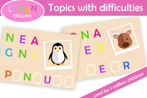 Learn ABC Words: English for kids, Letter Quiz screenshot 4