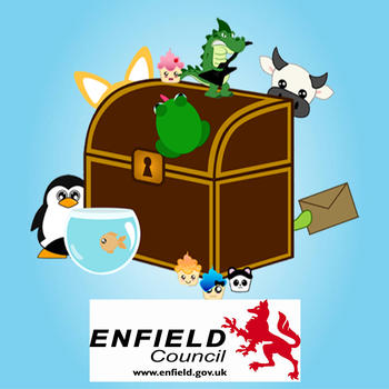 Enfield Libraries - Library Treasures LOGO-APP點子