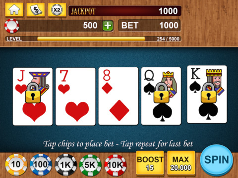 【免費遊戲App】Video Poker Casino Free-APP點子