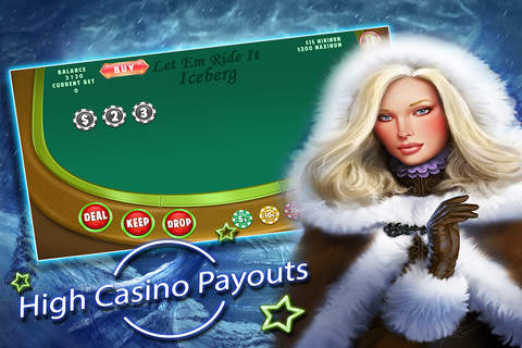 Let Em Ride In The Snow Poker - Hit And Play In The Casino screenshot 3