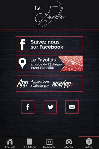 Le Fayollas - Restaurant Estaque Marseille screenshot 4