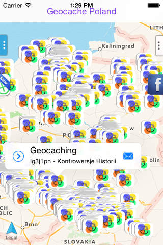 Geocache Poland screenshot 3