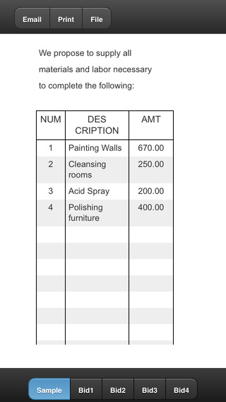 【免費商業App】Work Bids-APP點子