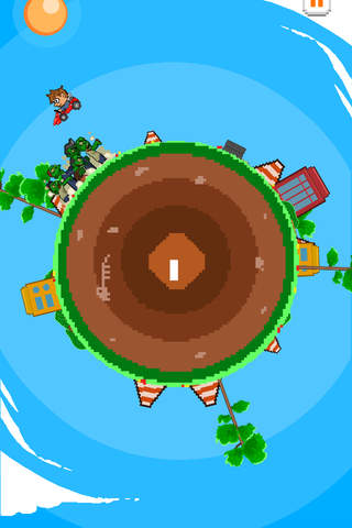 ` Angry Zombie Go Kart Road Race Free - Jumpy 8 Bit Pixel Edition by Top Crazy Games screenshot 3
