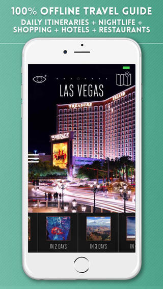 Las Vegas Travel Guide with Offline City Street Maps
