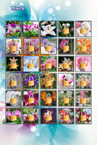 Orchid Flowers: Puzzle games for everyone screenshot 3