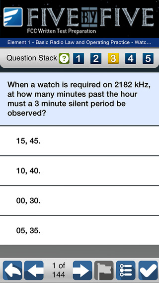 【免費教育App】Five by Five Commercial FCC Written Test Prep-APP點子