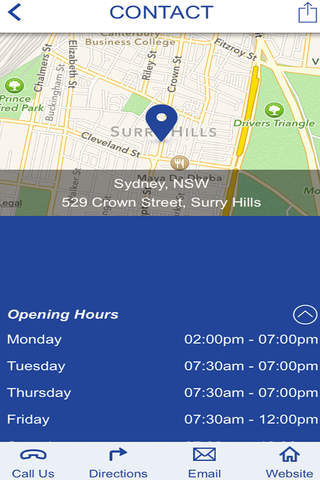 Sydney City Chiropractic. screenshot 2